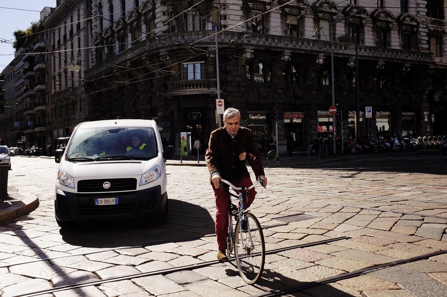 Фото: На велосипеде по Милану