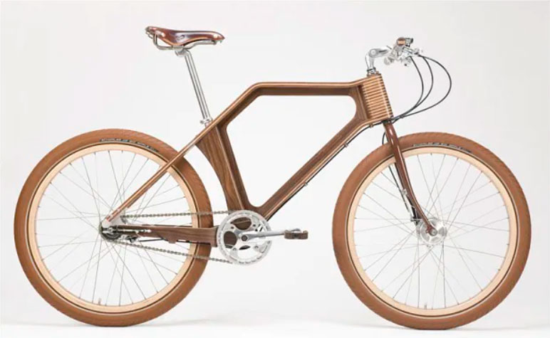 Фото: Splinterbike - велосипед из дерева