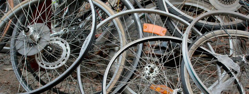 замена обода велосипедного колеса